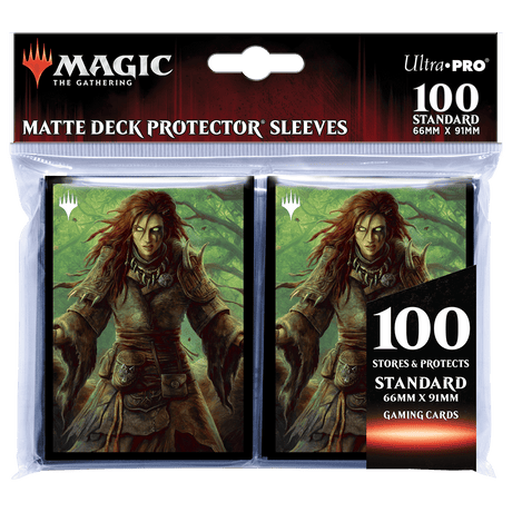 Commander Legends: Battle for Baldur's Gate Faldorn, Dread Wolf Herald Standard Deck Protector Sleeves (100ct) for Magic: The Gathering - E - 19379 - Ultra PRO - Ultra PRO International