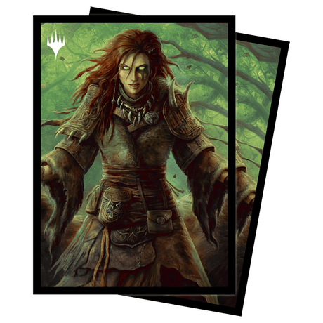 Commander Legends: Battle for Baldur's Gate Faldorn, Dread Wolf Herald Standard Deck Protector Sleeves (100ct) for Magic: The Gathering - E - 19379 - Ultra PRO - Ultra PRO International