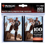 Commander Legends: Battle for Baldur's Gate Minsc & Boo, Timeless Heroes Standard Deck Protector Sleeves (100ct) for Magic: The Gathering - E - 19383 - Ultra PRO - Ultra PRO International