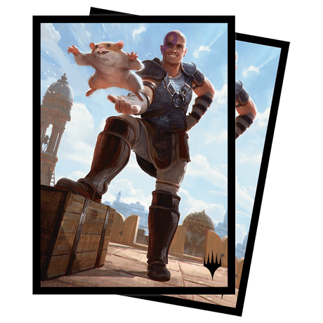 Commander Legends: Battle for Baldur's Gate Minsc & Boo, Timeless Heroes Standard Deck Protector Sleeves (100ct) for Magic: The Gathering - E - 19383 - Ultra PRO - Ultra PRO International