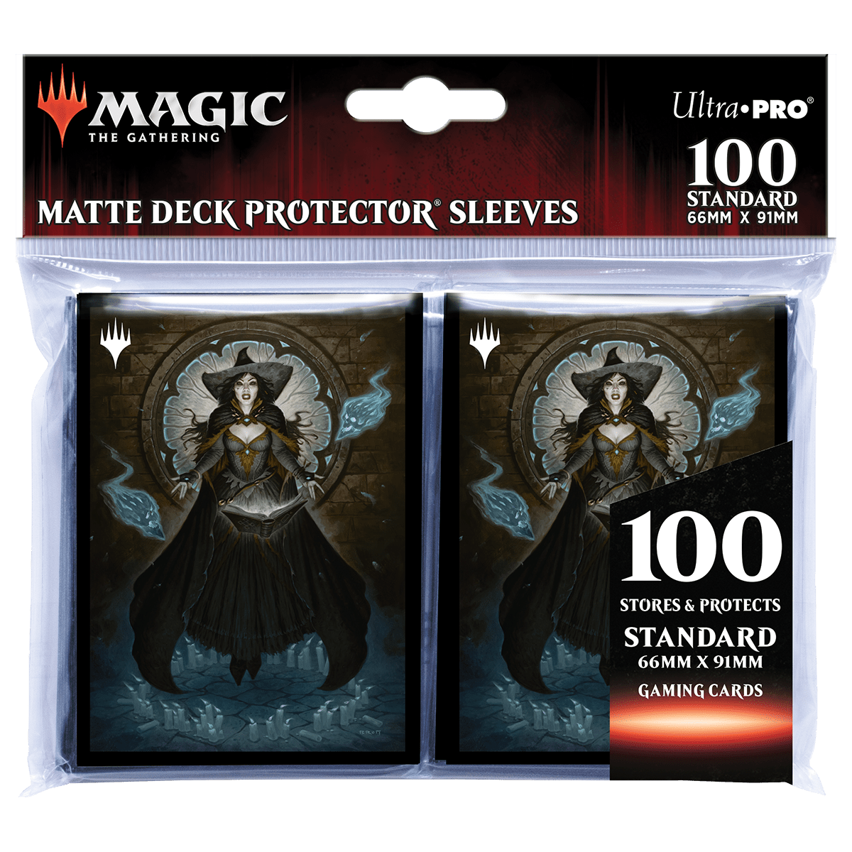 Commander Legends: Battle for Baldur's Gate Tasha, the Witch Queen Standard Deck Protector Sleeves (100ct) for Magic: The Gathering - E - 19384 - Ultra PRO - Ultra PRO International