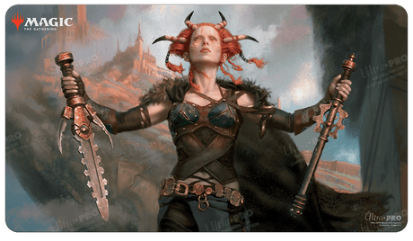 Commander Legends Jeska, Thrice Reborn Standard Gaming Playmat for Magic: The Gathering - E - 18473 - Ultra PRO - Ultra PRO International