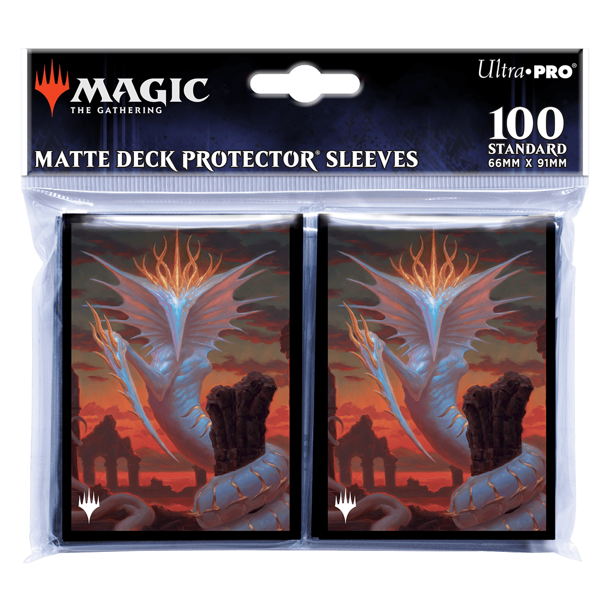 Commander Masters Silver Gravemother Standard Deck Protector Sleeves (100ct) for Magic: The Gathering - E - 19962 - Ultra PRO - Ultra PRO International