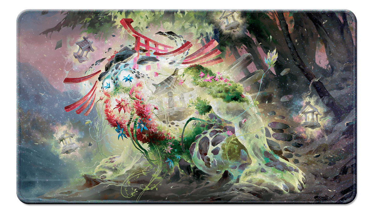 Commander Series #2: Allied - Go - Shintai Holofoil Standard Gaming Playmat for Magic: The Gathering - E - 38447 - Ultra PRO International - Ultra PRO International