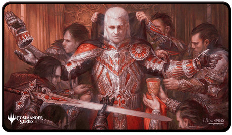 Commander Series #3: Enemy - Edgar (Fan Voted) Black Stitched Standard Gaming Playmat for Magic: The Gathering - E - 38577 - Ultra PRO - Ultra PRO International