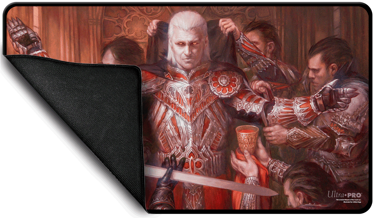 Commander Series #3: Enemy - Edgar (Fan Voted) Black Stitched Standard Gaming Playmat for Magic: The Gathering - E - 38577 - Ultra PRO - Ultra PRO International