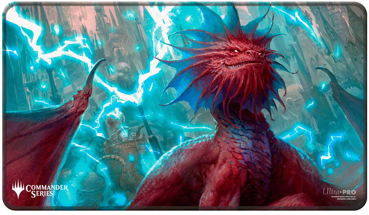 Commander Series #3: Enemy - Niv - Mizzet Stitched Edge Standard Gaming Playmat for Magic: The Gathering - E - 38573 - Ultra PRO - Ultra PRO International