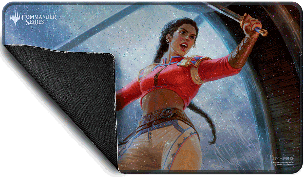 Commander Series #3: Enemy - Sisay Holofoil Standard Gaming Playmat for Magic: The Gathering - E - 38576 - Ultra PRO - Ultra PRO International