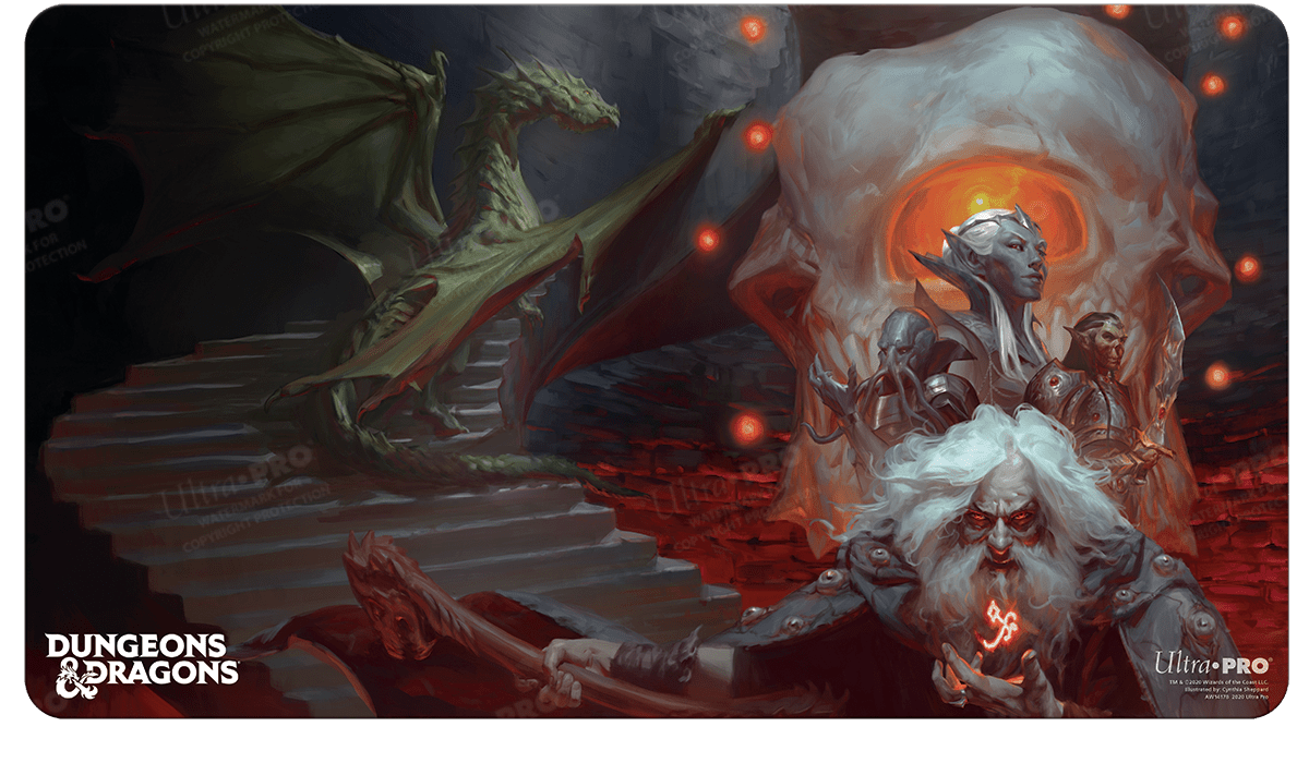 Cover Series Waterdeep Dungeon of the Mad Mage Standard Gaming Playmat for Dungeons & Dragons - E - 18518 - Ultra PRO - Ultra PRO International