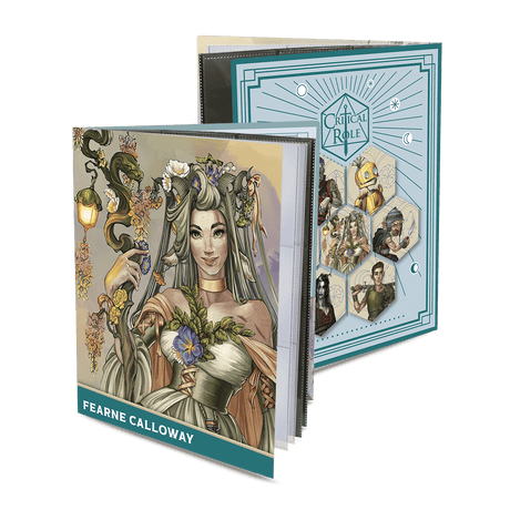 Critical Role Bells Hells Fearne Calloway RPG Folio with Stickers - E - 16118 - Ultra PRO - Ultra PRO International