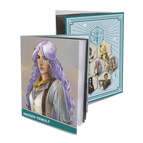 Critical Role Bells Hells Imogen Temult RPG Folio with Stickers - E - 16120 - Ultra PRO - Ultra PRO International