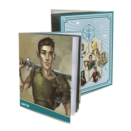 Critical Role Bells Hells Orym of the Air Ashari RPG Folio with Stickers - E - 16122 - Ultra PRO - Ultra PRO International