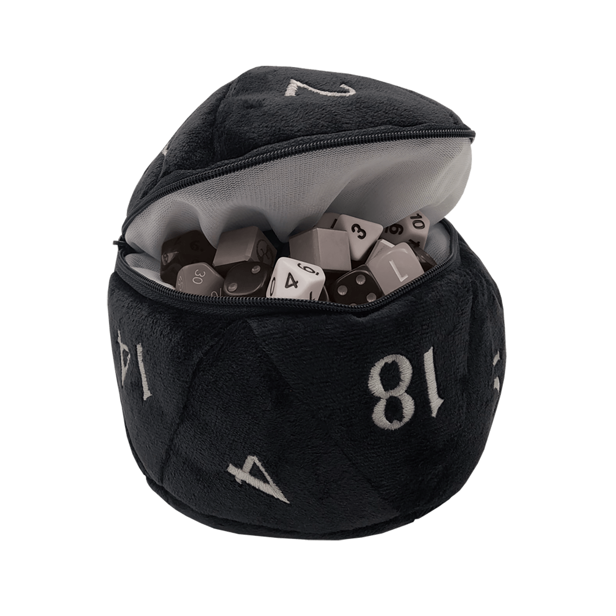 D20 Plush Dice Bag - E - 15680 - Ultra PRO - Ultra PRO International