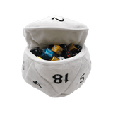 D20 Plush Dice Bag - E - 15756 - Ultra PRO - Ultra PRO International