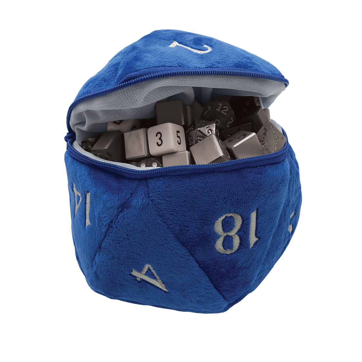 D20 Plush Dice Bag - E - 15681 - Ultra PRO - Ultra PRO International