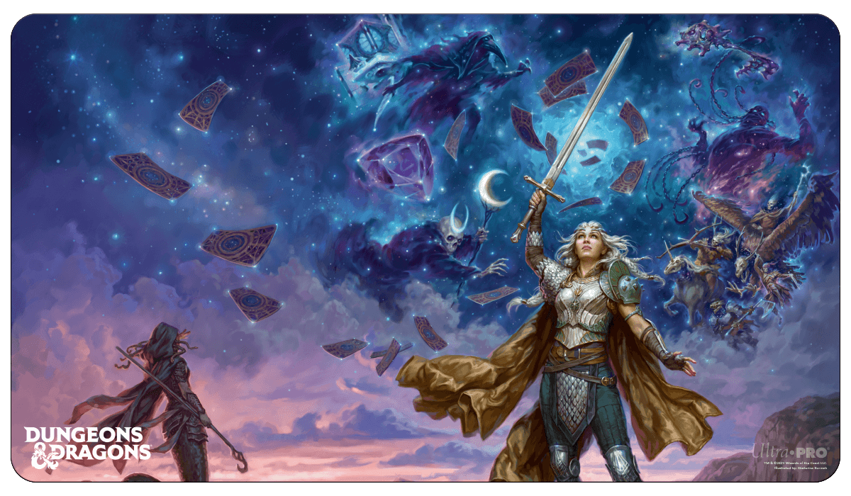 Deck of Many Things Standard Gaming Playmat for Dungeons & Dragons - E - 38064 - Ultra PRO - Ultra PRO International