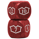 Deluxe D6 Loyalty Dice Set (4ct) with 7 - 12 for Magic: The Gathering - E - 18607 - Ultra PRO - Ultra PRO International