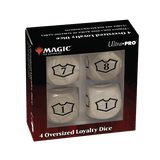 Deluxe D6 Loyalty Dice Set (4ct) with 7 - 12 for Magic: The Gathering - E - 18604 - Ultra PRO - Ultra PRO International