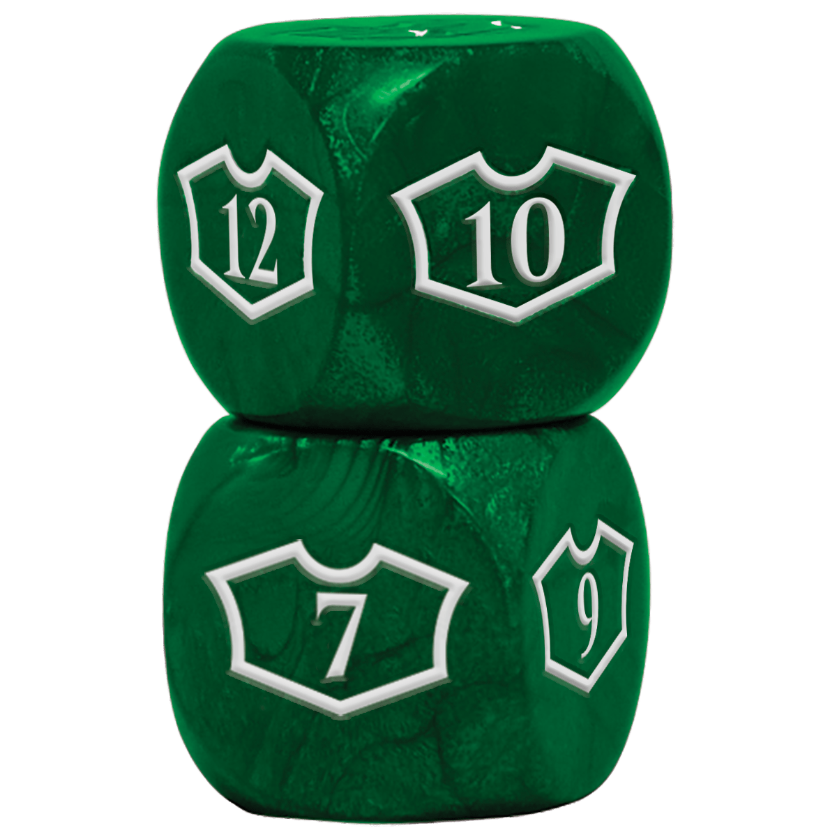 Deluxe D6 Loyalty Dice Set (4ct) with 7 - 12 for Magic: The Gathering - E - 18608 - Ultra PRO - Ultra PRO International