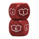 Deluxe Mana D6 Loyalty Dice Set (4ct) for Magic: The Gathering - E - 86829 - Ultra PRO - Ultra PRO International