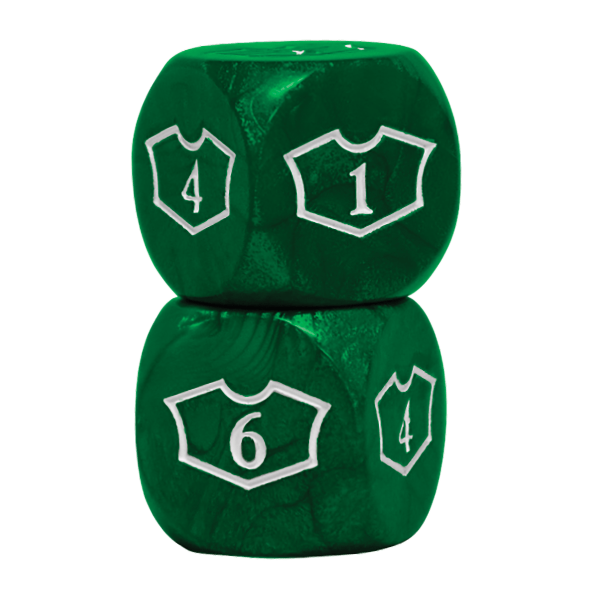 Deluxe Mana D6 Loyalty Dice Set (4ct) for Magic: The Gathering - E - 86830 - Ultra PRO - Ultra PRO International