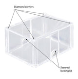 Diamond Corner 100+ Card Storage Box - E - 81723 - Ultra PRO - Ultra PRO International