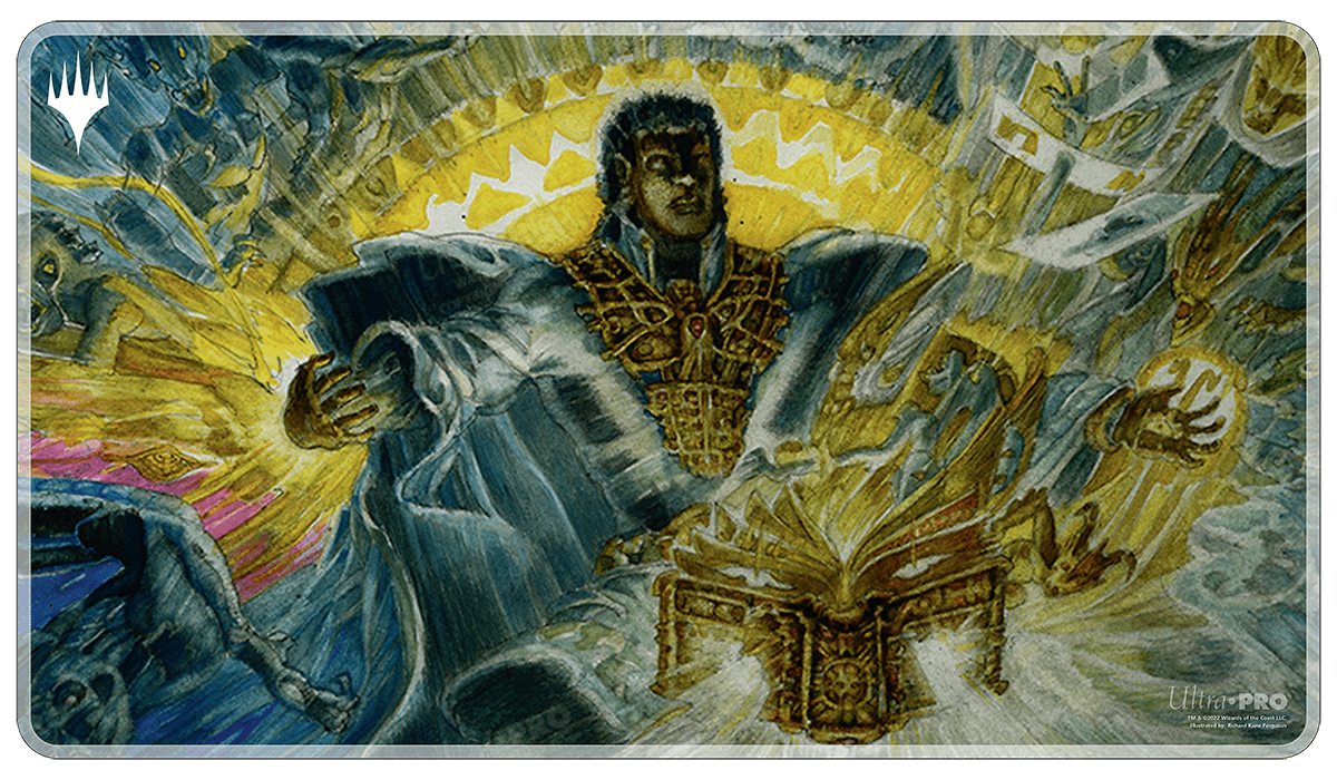 Dominaria Remastered Force of Will Holofoil Standard Gaming Playmat for Magic: The Gathering - E - 19879 - Ultra PRO - Ultra PRO International