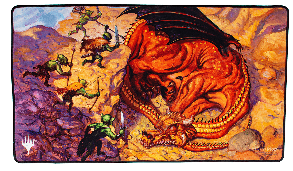 Dominaria Remastered Sneak Attack Black Stitched Standard Gaming Playmat for Magic: The Gathering - E - 19730 - Ultra PRO - Ultra PRO International