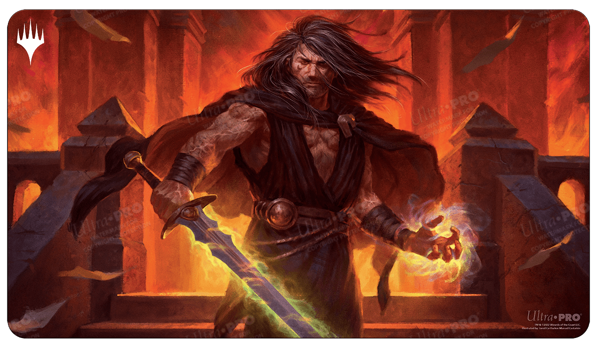 Dominaria United Jared Carthalion Standard Gaming Playmat for Magic: The Gathering - E - 19467 - Ultra PRO - Ultra PRO International