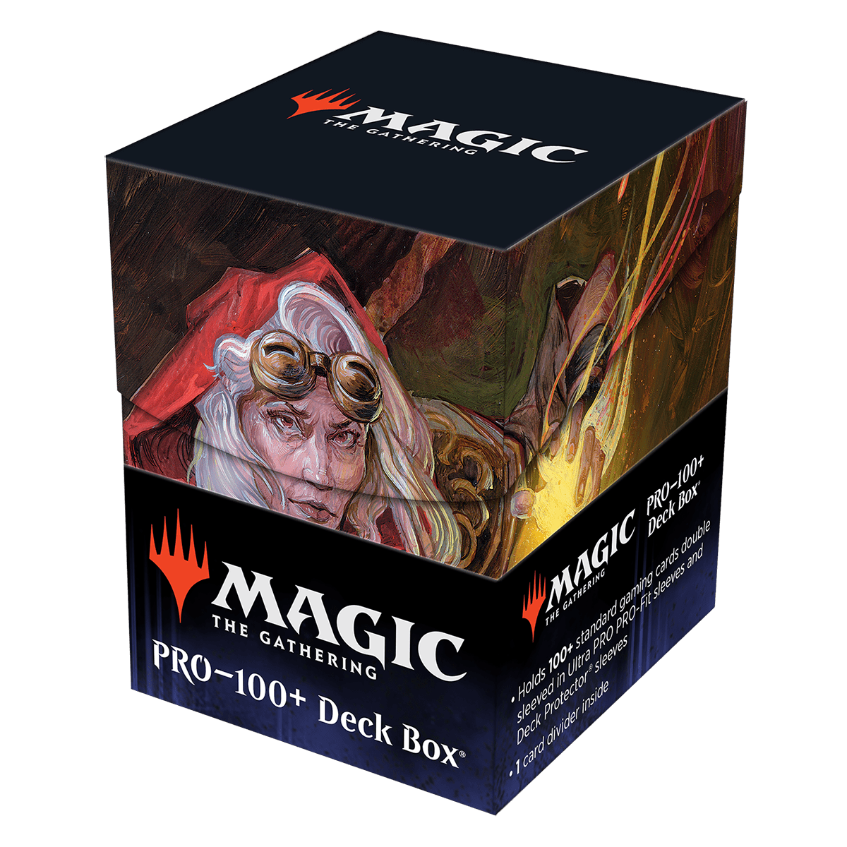 Dominaria United Jaya, Fiery Negotiator 100+ Deck Box for Magic: The Gathering - E - 19480 - Ultra PRO - Ultra PRO International