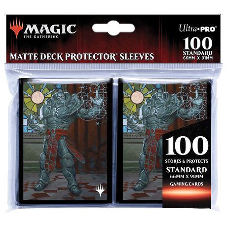 Dominaria United Karn, Living Legacy Standard Deck Protector Sleeves (100ct) for Magic: The Gathering - E - 19484 - Ultra PRO - Ultra PRO International