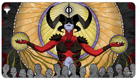 Dominaria United Sheoldred, the Apocalypse Standard Gaming Playmat for Magic: The Gathering - E - 19471 - Ultra PRO - Ultra PRO International