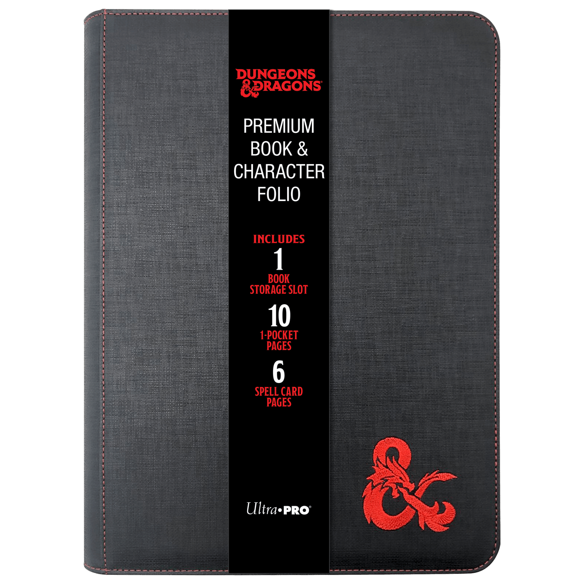 Dungeons & Dragons Premium Zippered Book & Character Folio - E - 18585 - Ultra PRO - Ultra PRO International