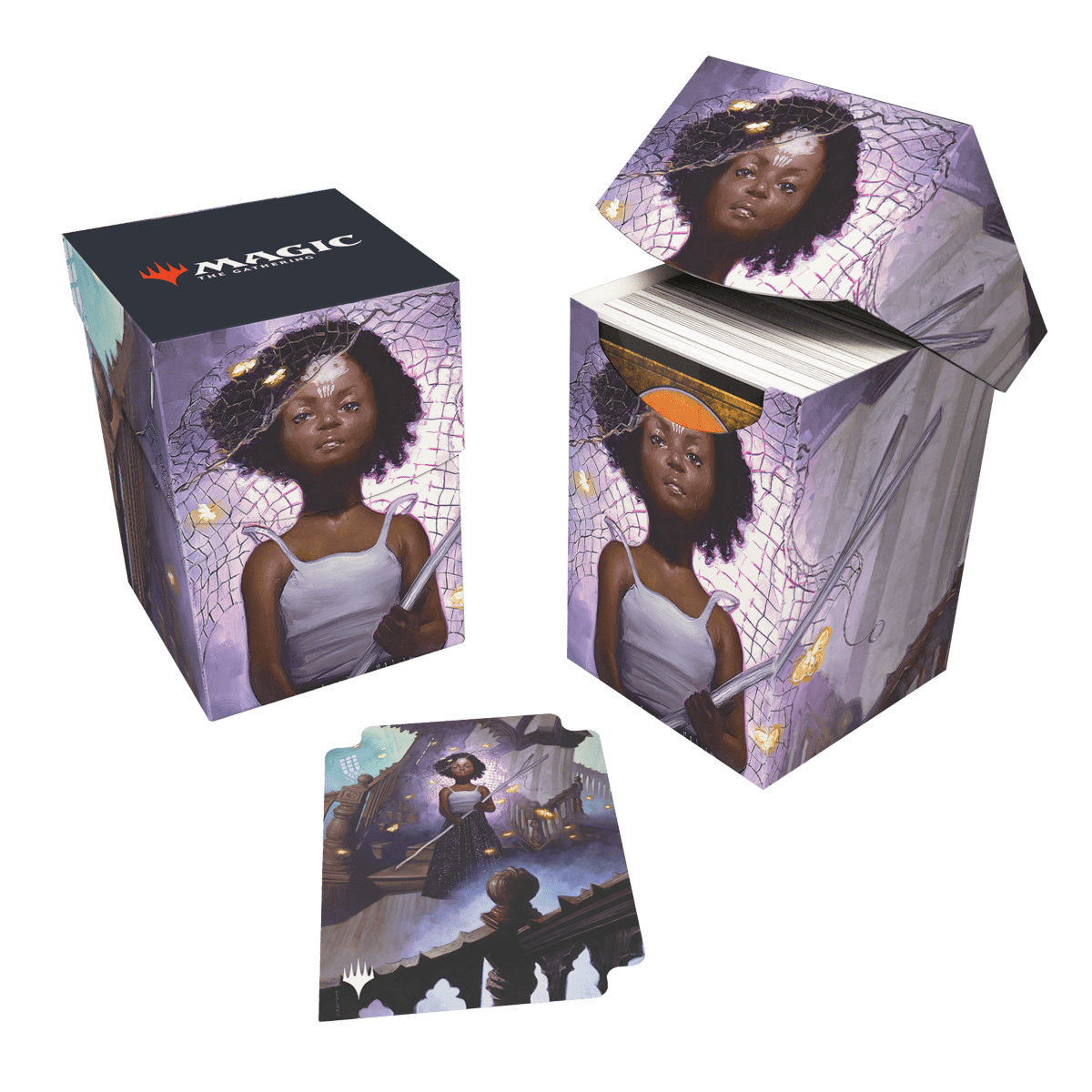 Duskmourn Aminatou, Veil Piercer (Commander) 100+ Deck Box for Magic: The Gathering - E - 38592 - Ultra PRO - Ultra PRO International