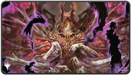 Duskmourn Damnation Black Stitched Standard Gaming Playmat for Magic: The Gathering - E - 38626 - Ultra PRO - Ultra PRO International