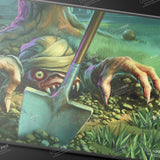 Duskmourn Exhume Black Stitched Standard Gaming Playmat for Magic: The Gathering - E - 38625 - Ultra PRO - Ultra PRO International