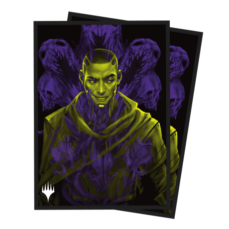 Duskmourn Kaito, Bane of Nightmares (Double Exposure Alt) 100ct Deck Protector Sleeves for Magic: The Gathering - E - 38584 - Ultra PRO - Ultra PRO International