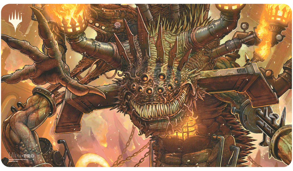 Duskmourn Overlord of the Boilerbilges Standard Gaming Playmat for Magic: The Gathering - E - 38622 - Ultra PRO - Ultra PRO International