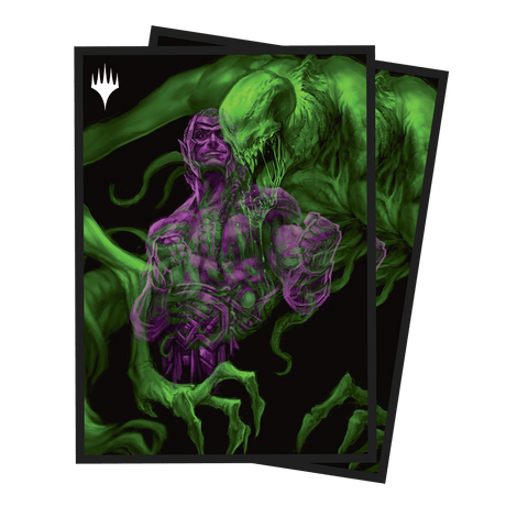 Duskmourn Tyvar, the Pummeler (Double Exposure Alt) 100ct Deck Protector Sleeves for Magic: The Gathering - E - 38586 - Ultra PRO - Ultra PRO International