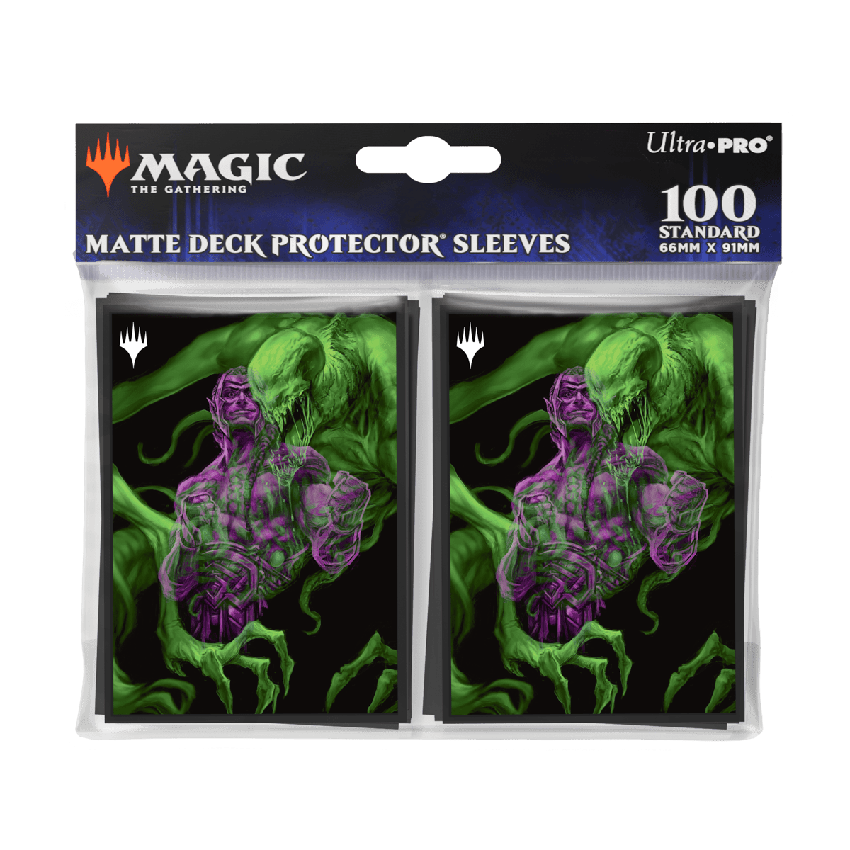 Duskmourn Tyvar, the Pummeler (Double Exposure Alt) 100ct Deck Protector Sleeves for Magic: The Gathering - E - 38586 - Ultra PRO - Ultra PRO International