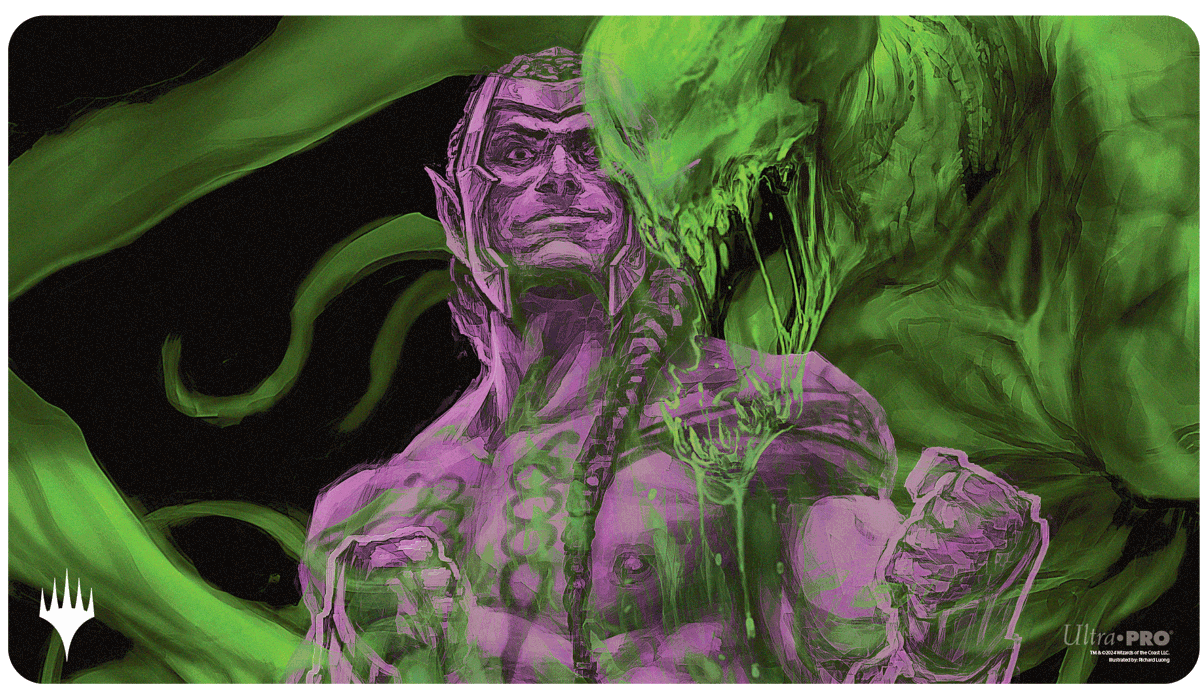 Duskmourn Tyvar, the Pummeler (Double Exposure Alt) Standard Gaming Playmat for Magic: The Gathering - E - 38616 - Ultra PRO - Ultra PRO International