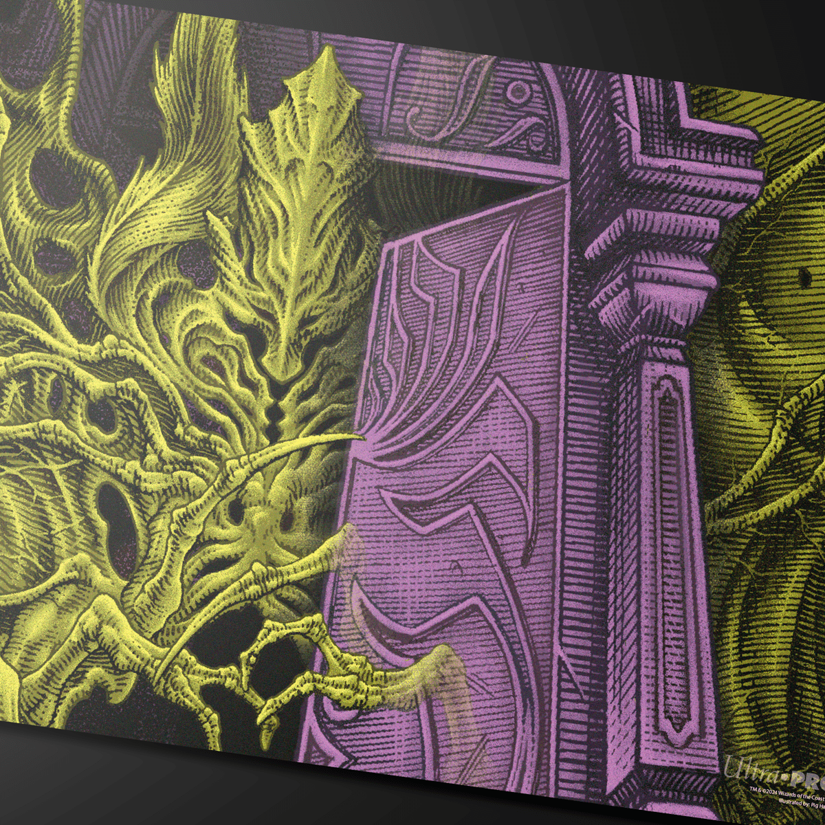 Duskmourn Valgavoth, Terror Eater (Double Exposure Alt) Standard Gaming Playmat for Magic: The Gathering - E - 38618 - Ultra PRO - Ultra PRO International