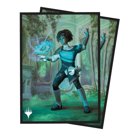 Duskmourn Zimone, Mystery Unraveler (Commander) 100ct Deck Protector Sleeves for Magic: The Gathering - E - 38583 - Ultra PRO - Ultra PRO International