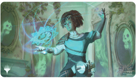 Duskmourn Zimone, Mystery Unraveler (Commander) Standard Gaming Playmat for Magic: The Gathering - E - 38613 - Ultra PRO - Ultra PRO International