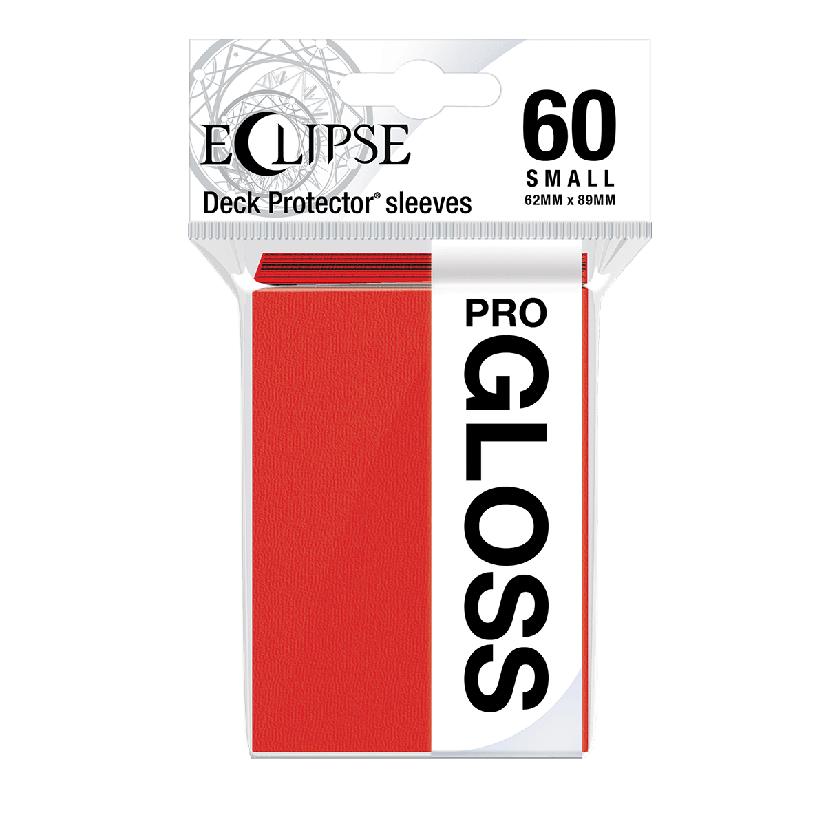 Eclipse Gloss Small Deck Protector Sleeves (60ct) - E - 15628 - Ultra PRO - Ultra PRO International