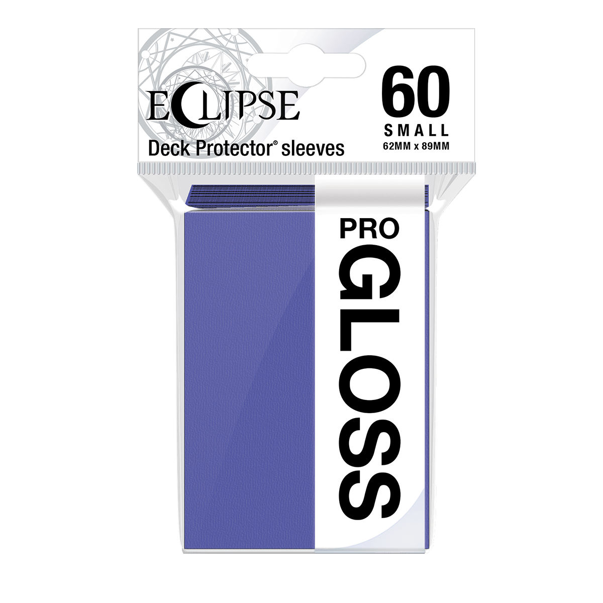 Eclipse Gloss Small Deck Protector Sleeves (60ct) - E - 15634 - Ultra PRO - Ultra PRO International