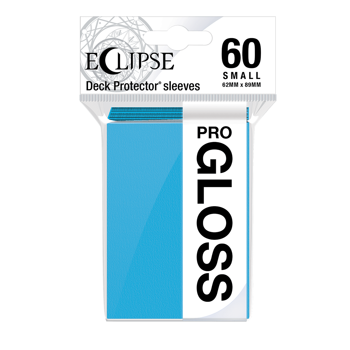 Eclipse Gloss Small Deck Protector Sleeves (60ct) - E - 15627 - Ultra PRO - Ultra PRO International