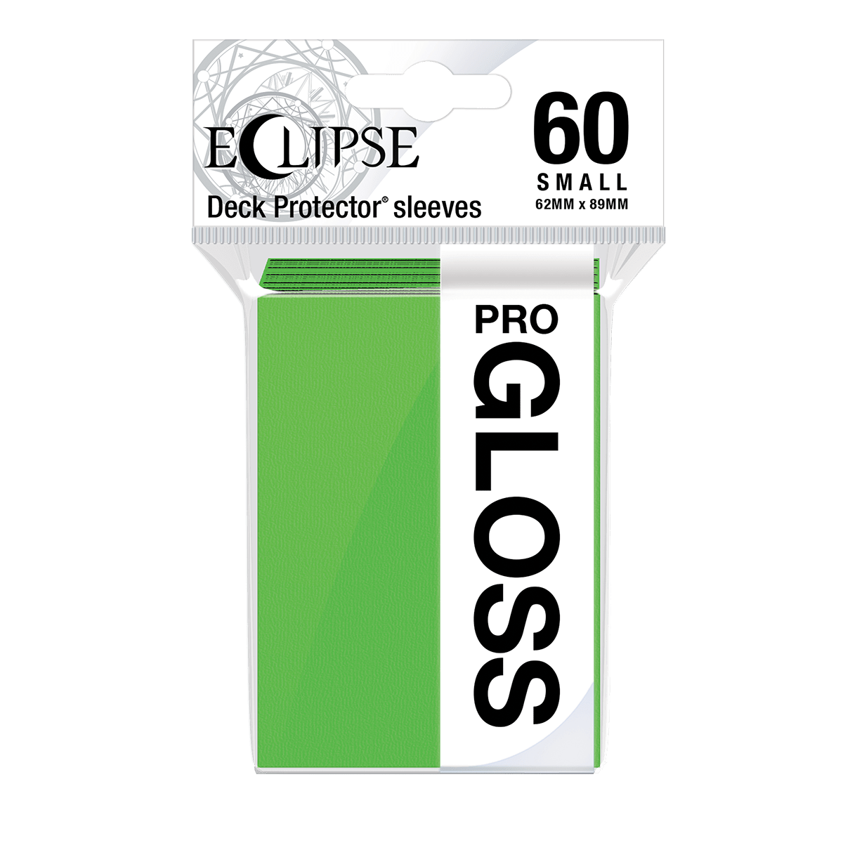 Eclipse Gloss Small Deck Protector Sleeves (60ct) - E - 15630 - Ultra PRO - Ultra PRO International