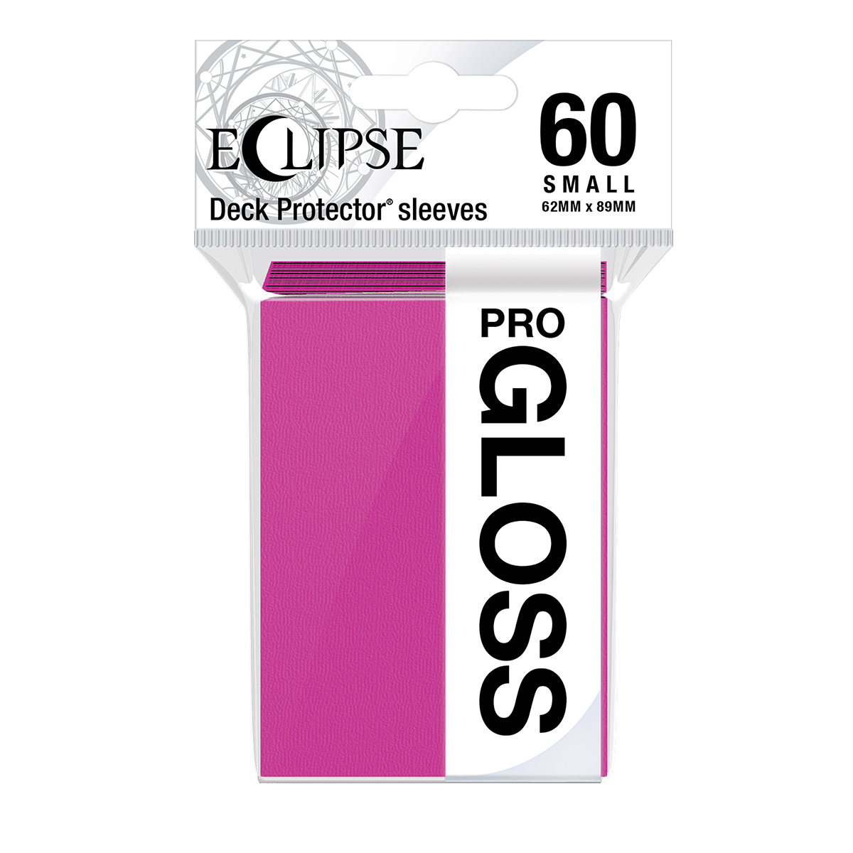 Eclipse Gloss Small Deck Protector Sleeves (60ct) - E - 15633 - Ultra PRO - Ultra PRO International