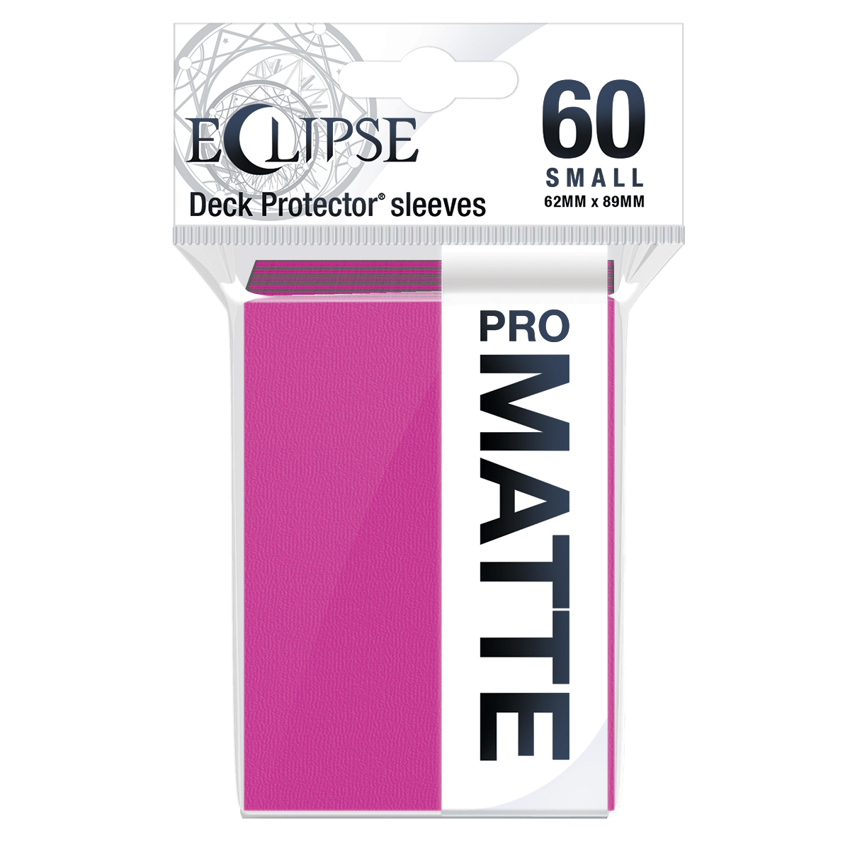 Eclipse Matte Small Deck Protector Sleeves (60ct) - E - 15645 - Ultra PRO - Ultra PRO International